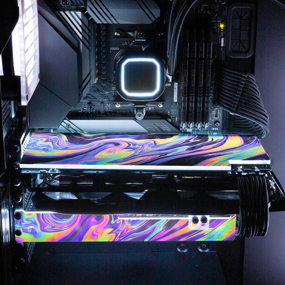 Til the Weather Changes RGB GPU Backplate - Maalavidaa - V1Tech