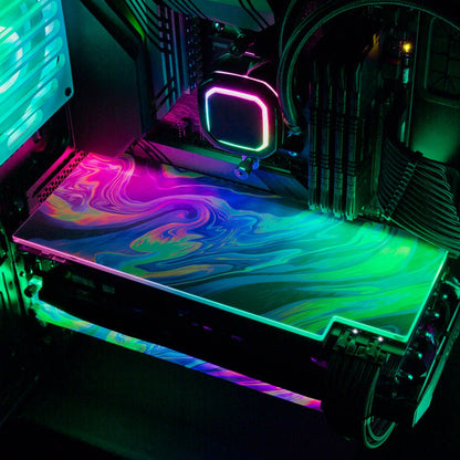 Til the Weather Changes RGB GPU Backplate - Maalavidaa - V1Tech