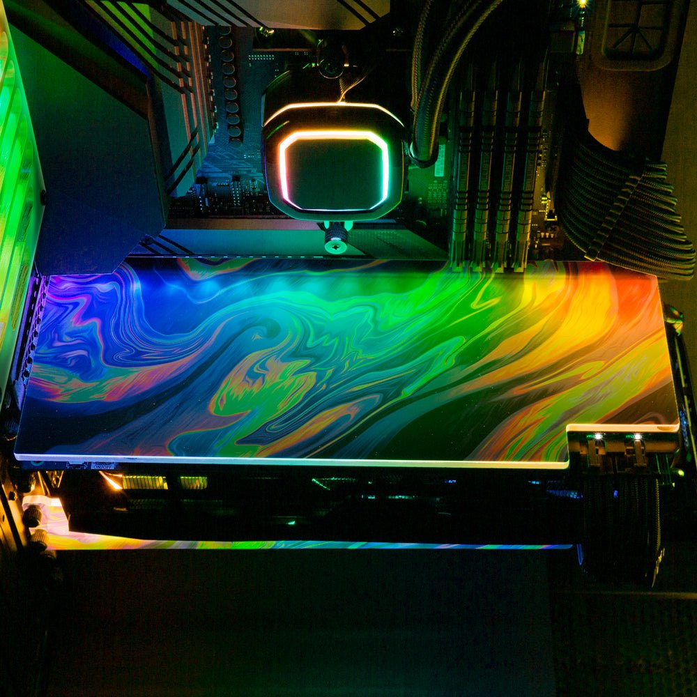 Til the Weather Changes RGB GPU Backplate - Maalavidaa - V1Tech