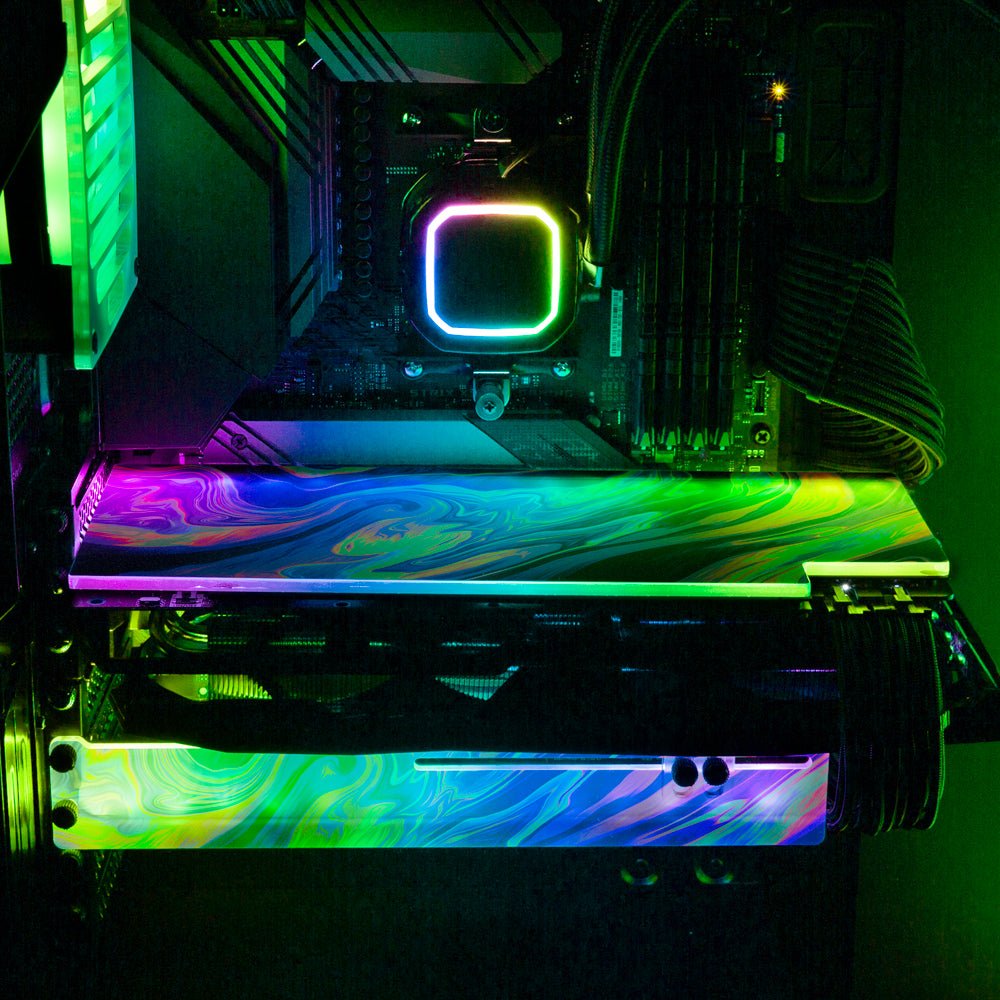 Til the Weather Changes RGB GPU Backplate - Maalavidaa - V1Tech