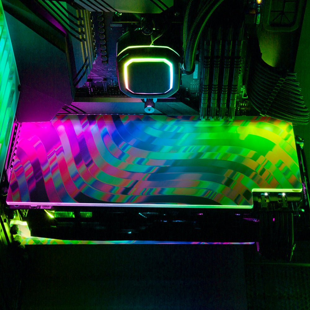 Toboggan RGB GPU Backplate - Guedda HM - V1Tech