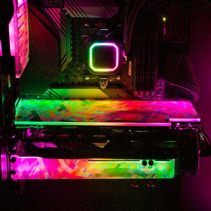 Toboggan RGB GPU Backplate - Guedda HM - V1Tech