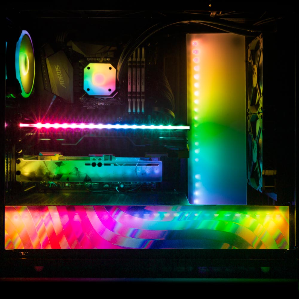 Toboggan RGB PSU Shroud Cover - Guedda HM - V1Tech