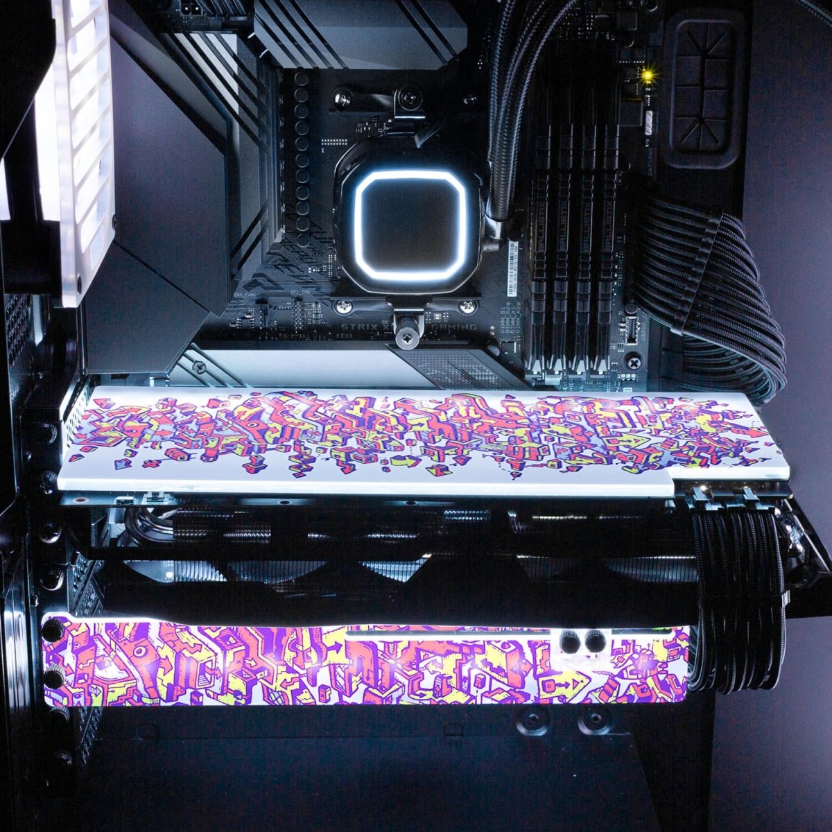 Tower RGB GPU Backplate - Dune Haggar - V1Tech