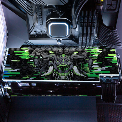 Toxic Wolf RGB GPU Backplate - Daniele Caruso - V1Tech