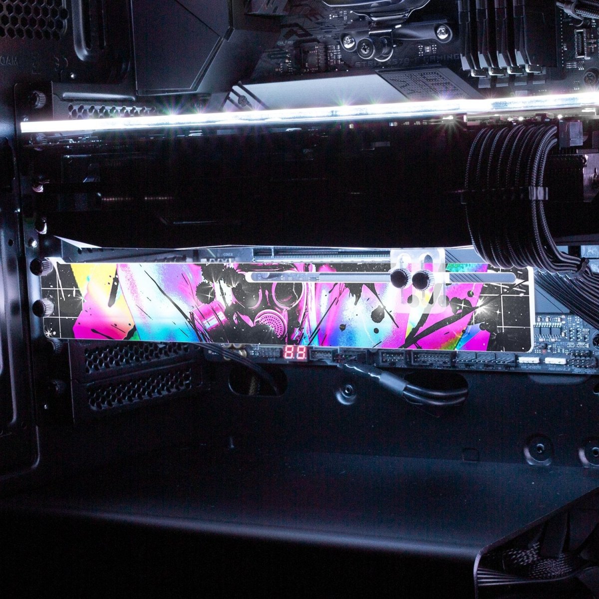 Toxins RGB GPU Support Bracket - Tankuss - V1Tech