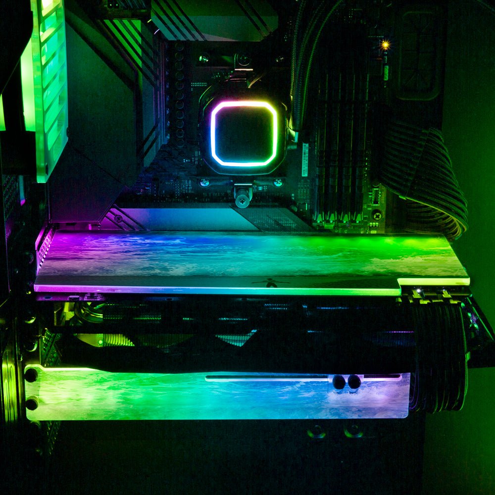 Tsunami Attack RGB GPU Backplate - Nogar007 - V1Tech