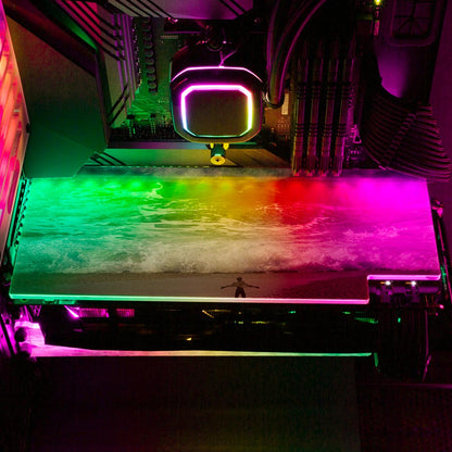 Tsunami Attack RGB GPU Backplate - Nogar007 - V1Tech