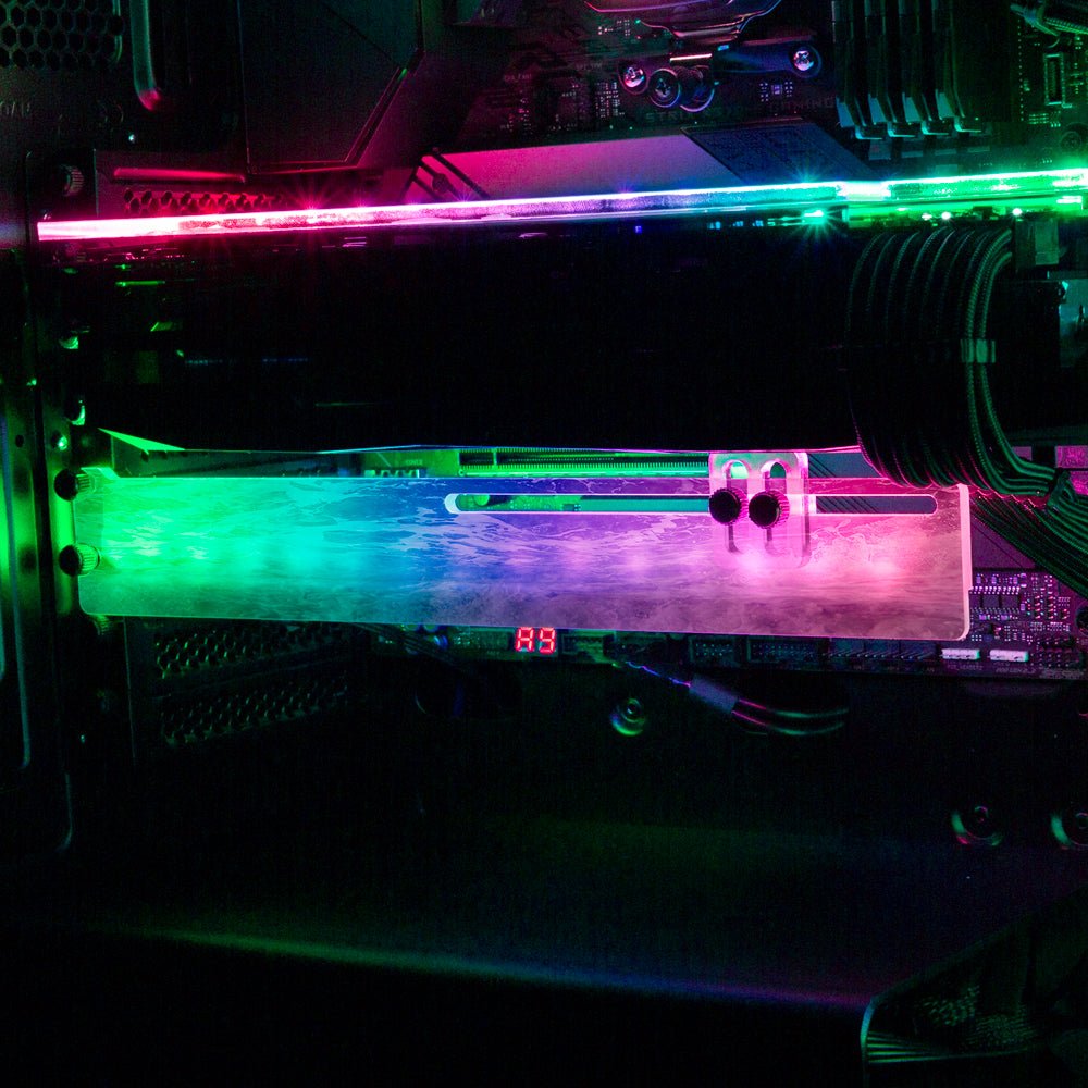 Tsunami Attack RGB GPU Support Bracket - Nogar007 - V1Tech