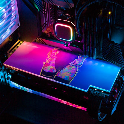 Tumble RGB GPU Backplate - Technodrome1 - V1Tech