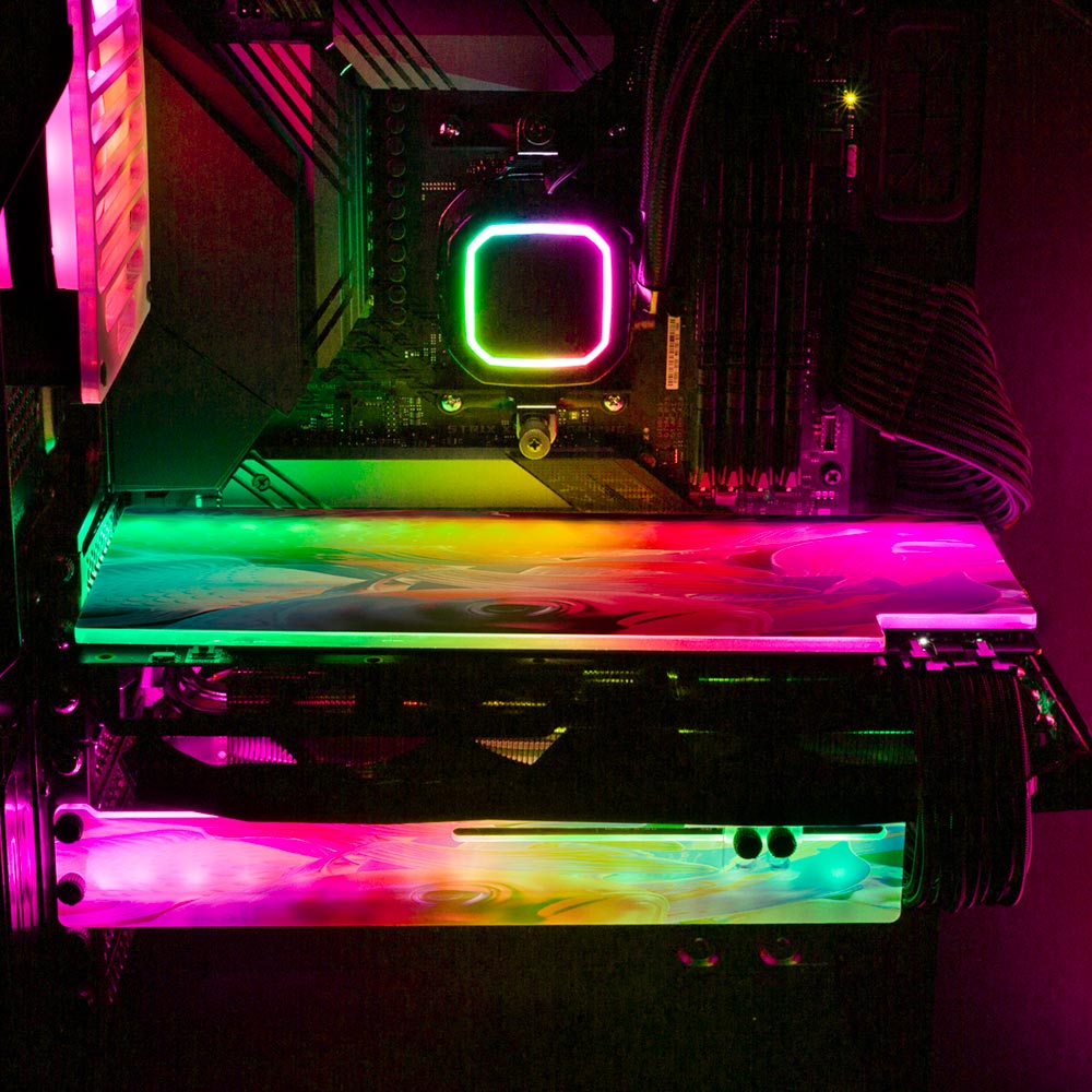 U Mad RGB GPU Backplate - Itwasleo - V1Tech