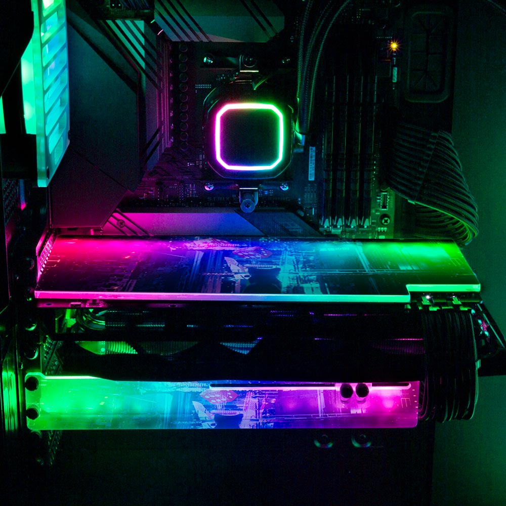 Ultimate Freedom RGB GPU Backplate - Dan Giuz - V1Tech