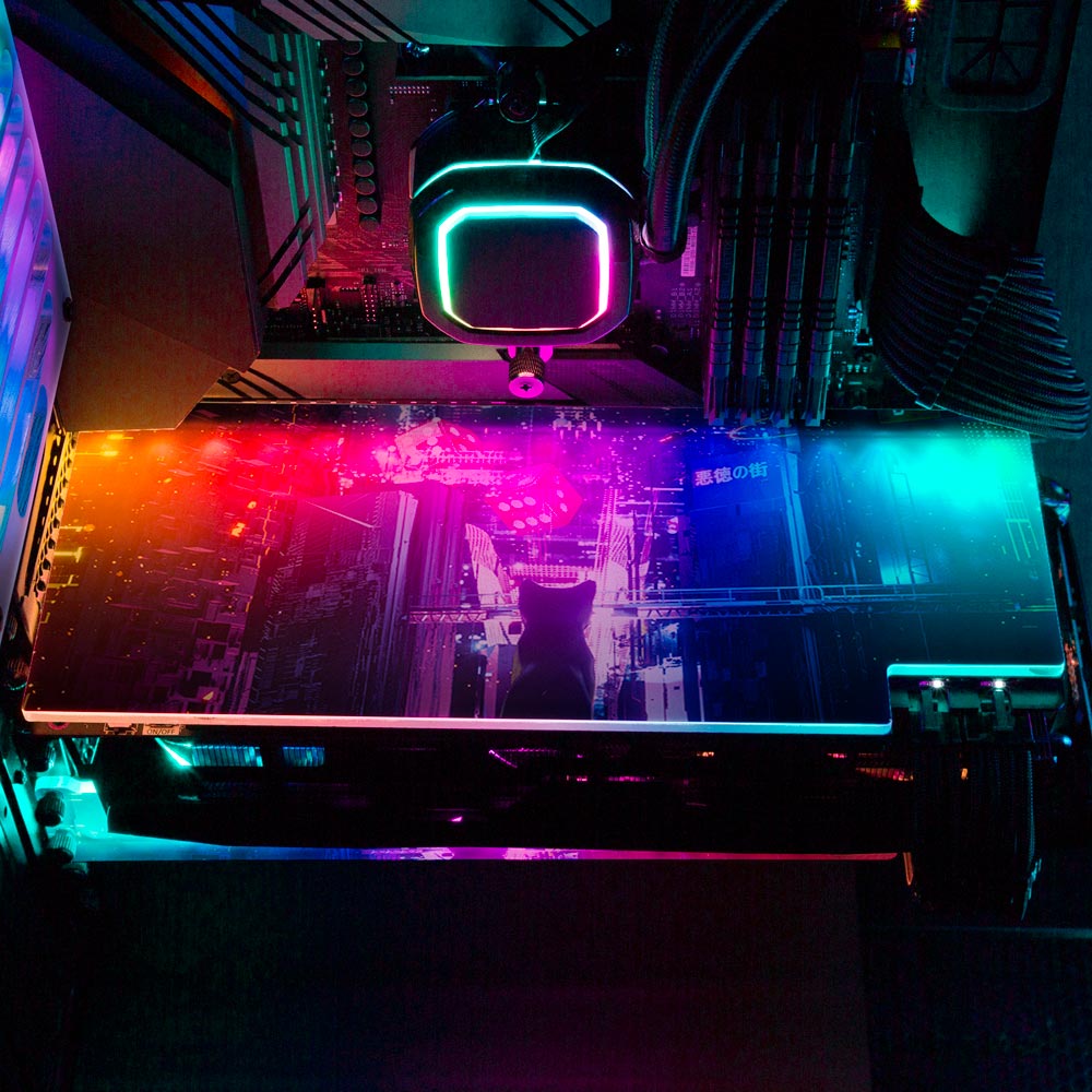 Ultimate Freedom RGB GPU Backplate - Dan Giuz - V1Tech