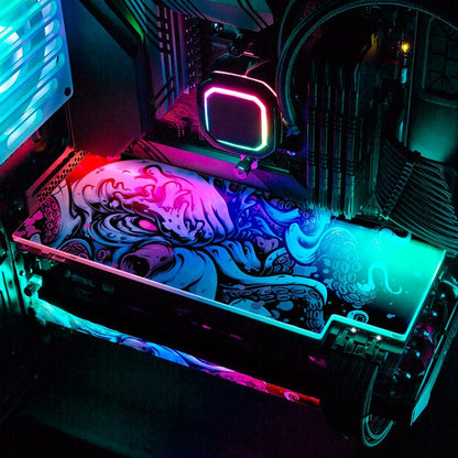 Underwater Sea Creature RGB GPU Backplate - Daniele Caruso - V1Tech