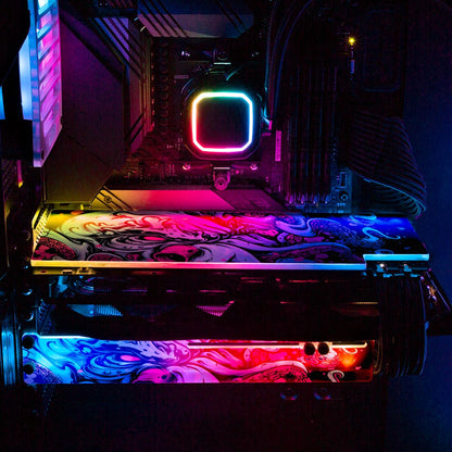 Underwater Sea Creature RGB GPU Support Bracket - Daniele Caruso - V1Tech