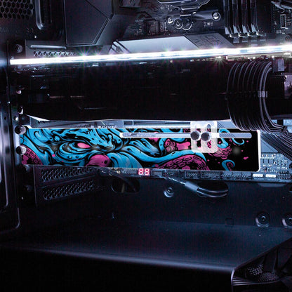 Underwater Sea Creature RGB GPU Support Bracket - Daniele Caruso - V1Tech