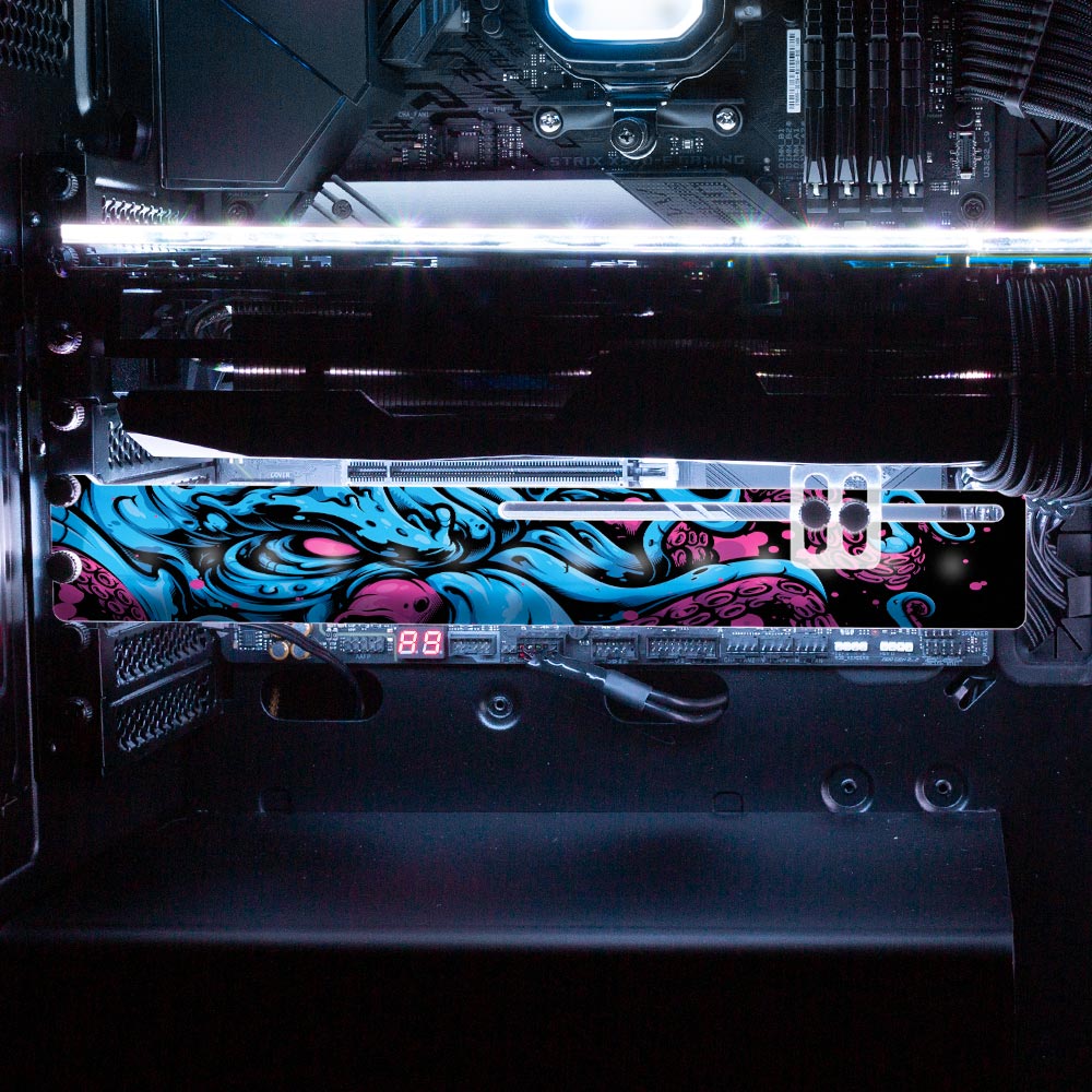 Underwater Sea Creature RGB GPU Support Bracket - Daniele Caruso - V1Tech