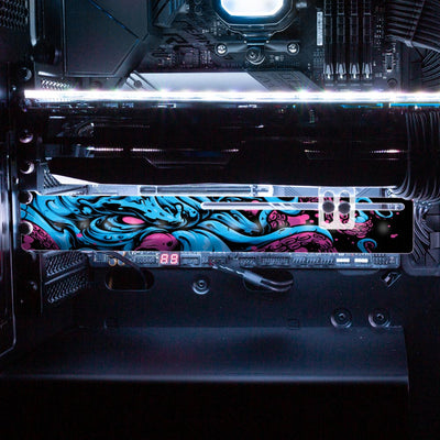 Underwater Sea Creature RGB GPU Support Bracket