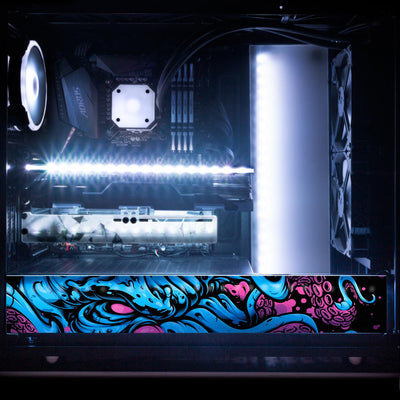 Underwater Sea Creature RGB PSU Shroud Cover