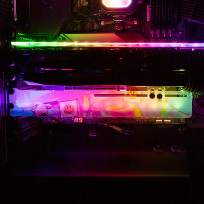 Universe Guns RGB GPU Support Bracket - Javilostcontrol - V1Tech