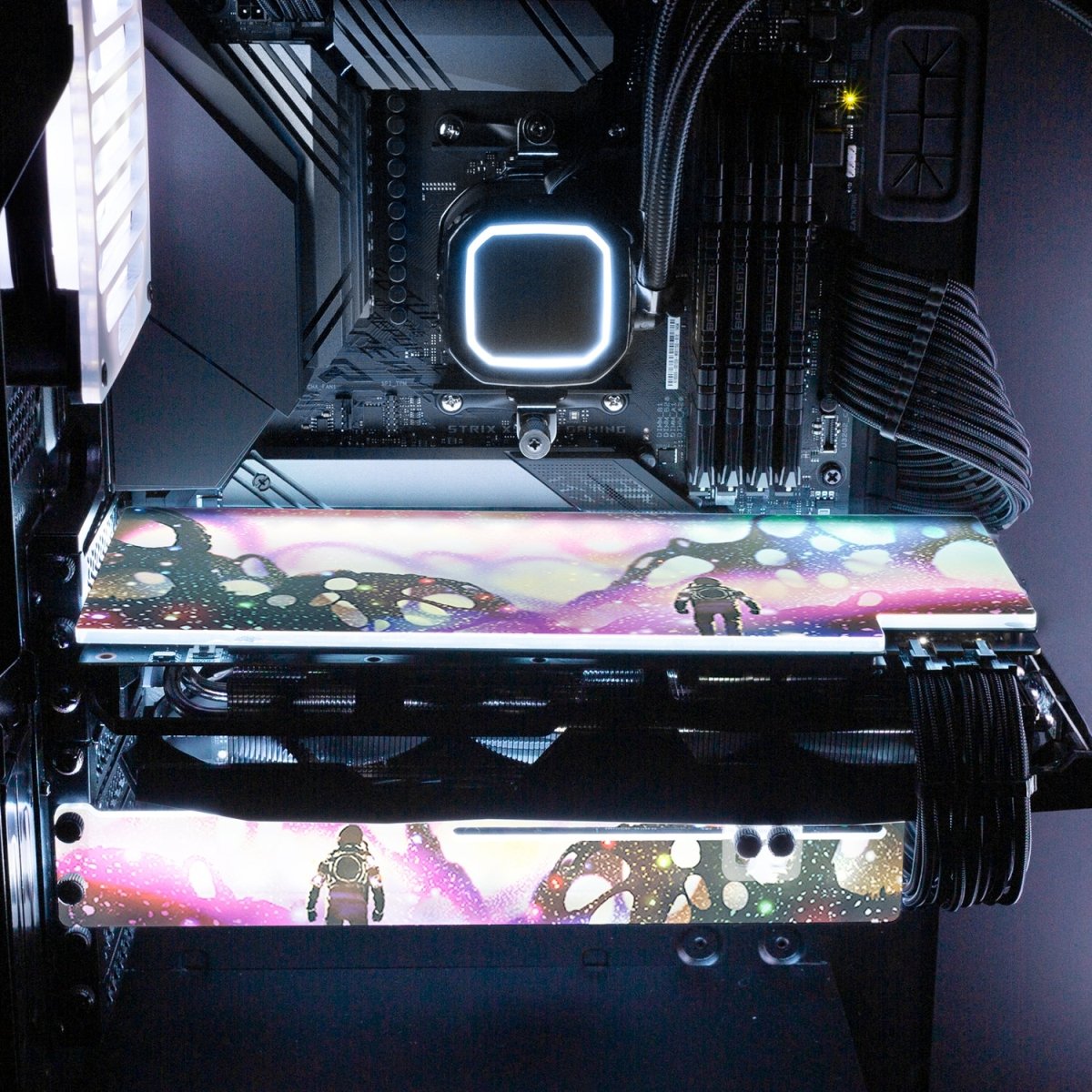 Unknown Land RGB GPU Backplate - V1Tech