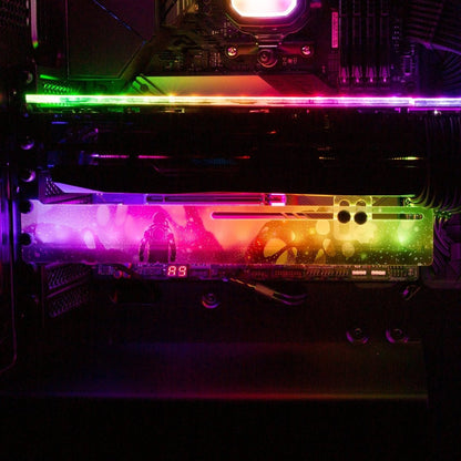 Unknown Land RGB GPU Support Bracket - V1Tech