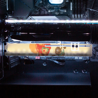 V2 Cookie Geisha RGB GPU Support Bracket - HeyMoonly - V1Tech