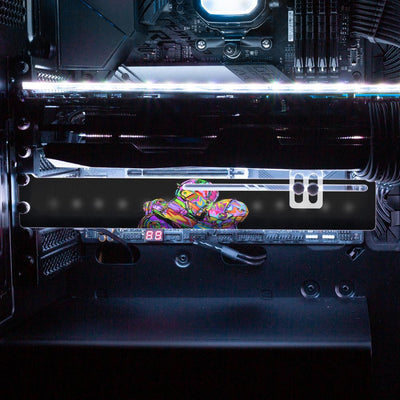 Valentines Robots RGB GPU Support Bracket