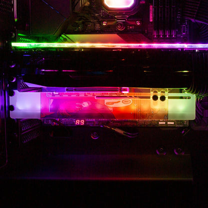 Vending Machine RGB GPU Support Bracket - Kuurakuu - V1Tech