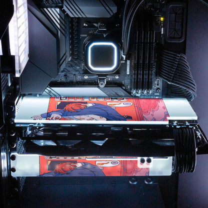 Vending Machine RGB GPU Support Bracket - Kuurakuu - V1Tech