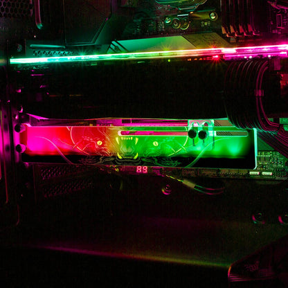 Venomous Rebirth RGB GPU Support Bracket - Daniele Caruso - V1Tech