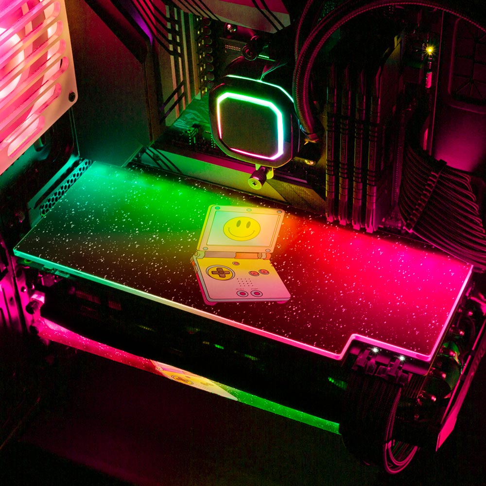 Videogame RGB GPU Backplate - Javilostcontrol - V1Tech