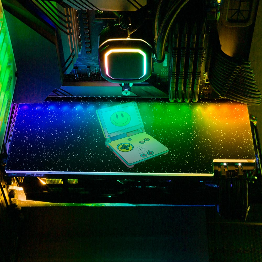 Videogame RGB GPU Backplate - Javilostcontrol - V1Tech