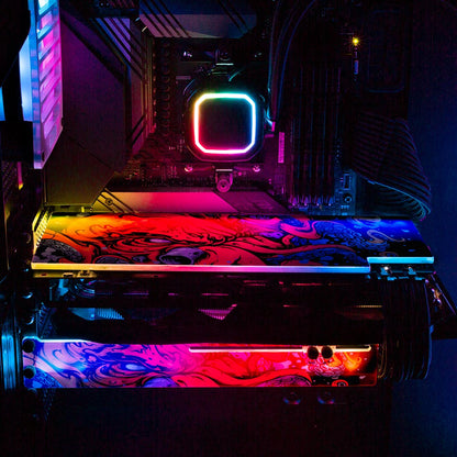 Violent Sea Creature RGB GPU Support Bracket - Daniele Caruso - V1Tech