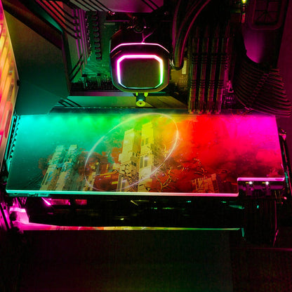 Virtual Roots RGB GPU Backplate - Dan Giuz - V1Tech