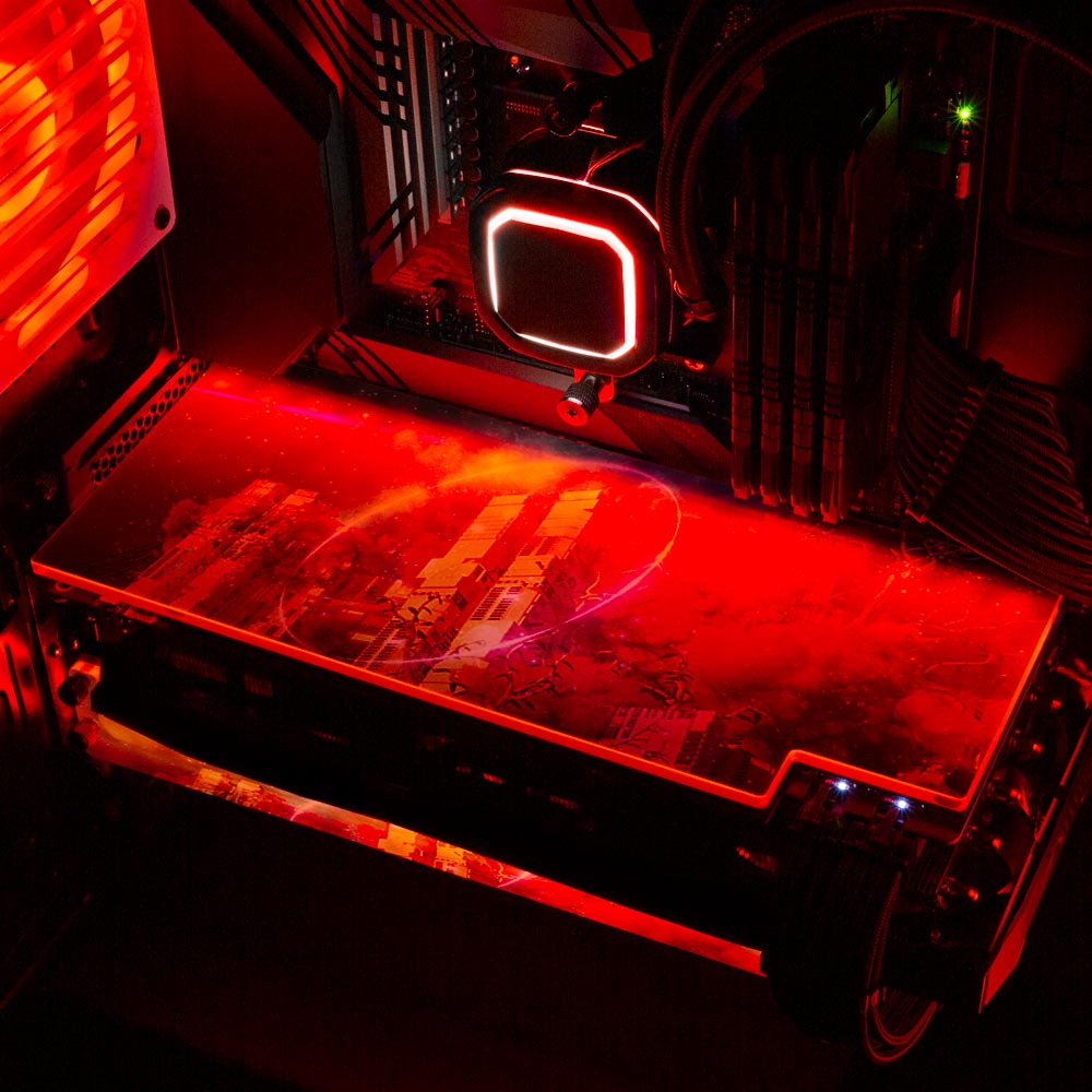 Virtual Roots RGB GPU Backplate - Dan Giuz - V1Tech