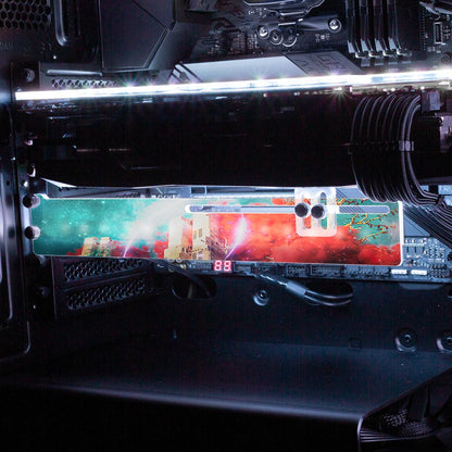 Virtual Roots RGB GPU Support Bracket - Dan Giuz - V1Tech