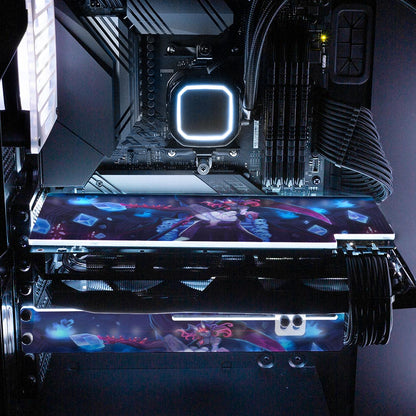 Void Queen RGB GPU Backplate - Ghost Data - V1Tech