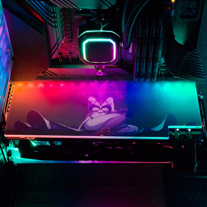 Void Walker Pinup RGB GPU Backplate - Ghost Data - V1Tech