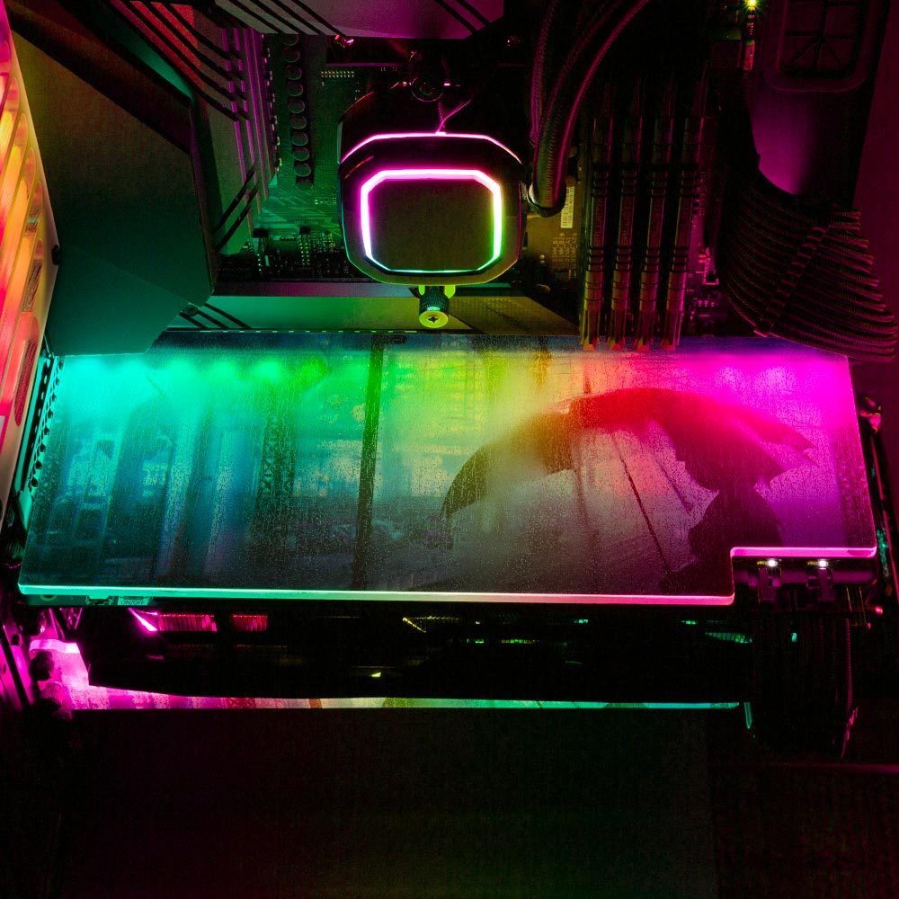 Waiting RGB GPU Backplate - Dan Giuz - V1Tech