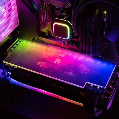 West of the Sun RGB GPU Backplate - Dan Giuz - V1Tech