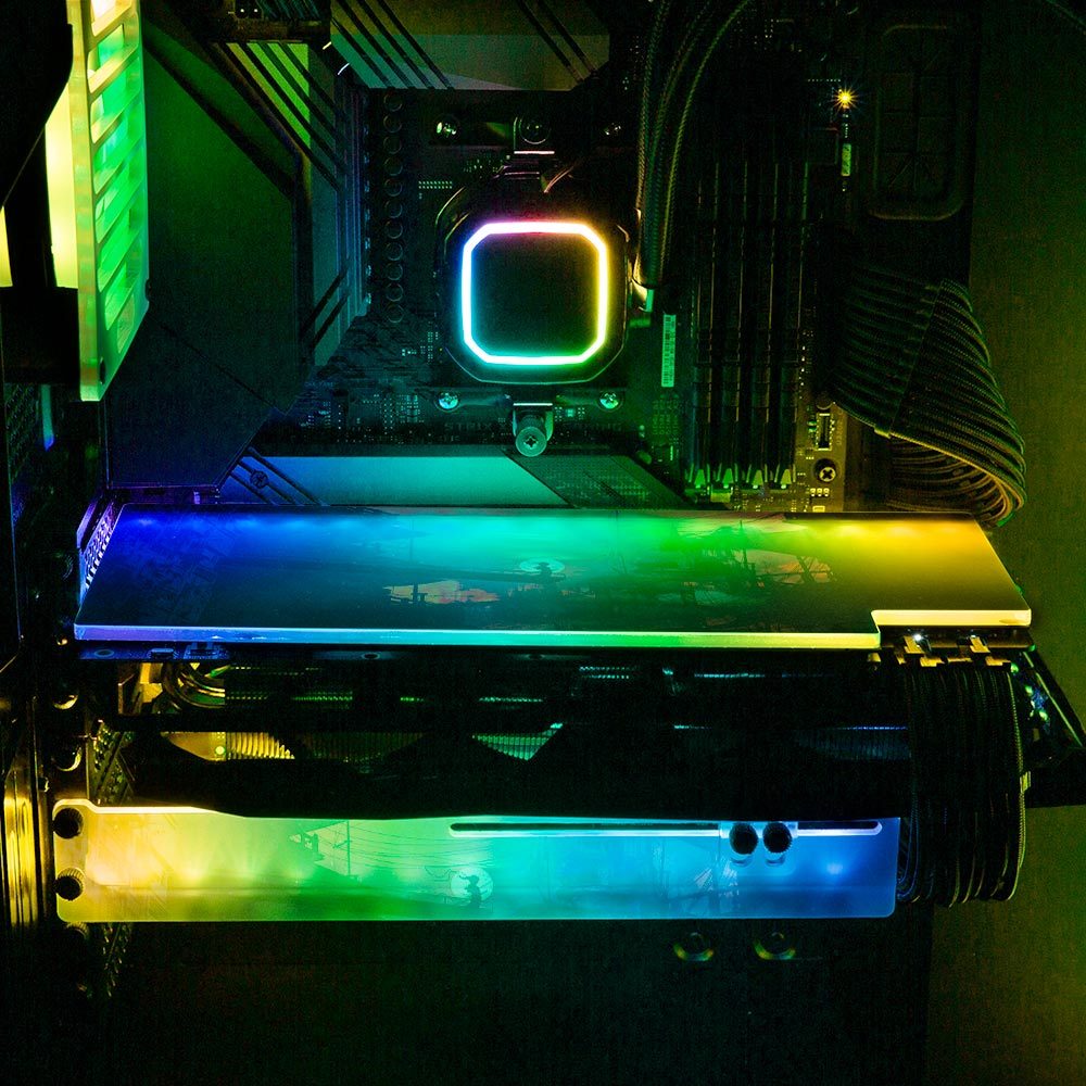 West of the Sun RGB GPU Backplate - Dan Giuz - V1Tech