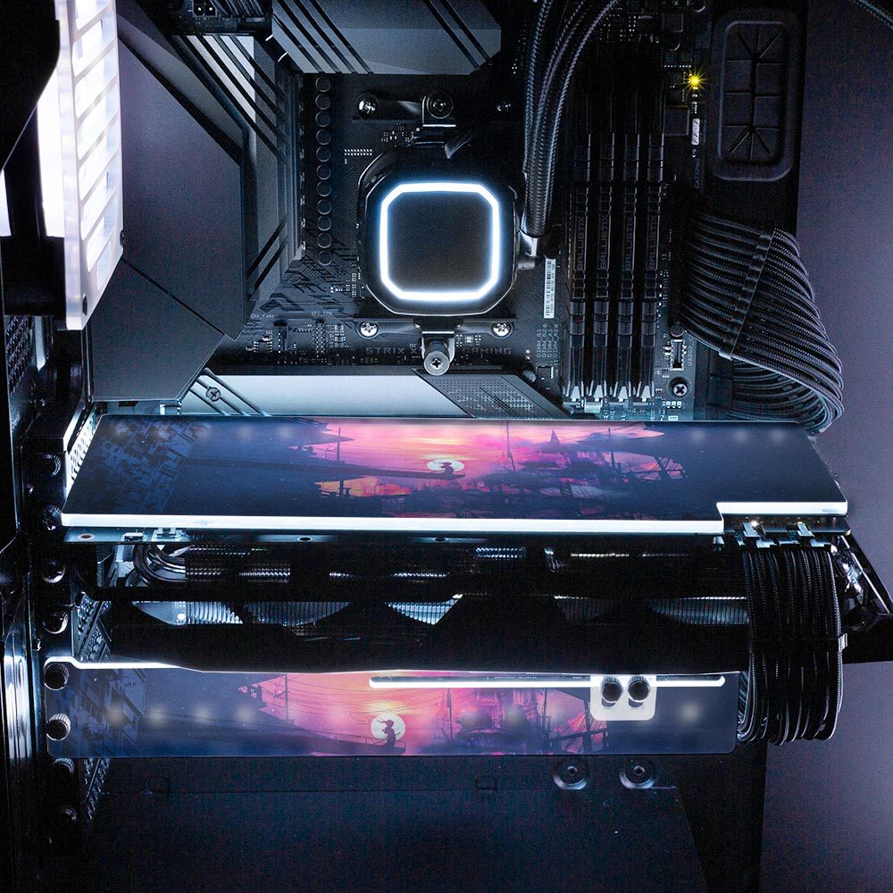 West of the Sun RGB GPU Backplate - Dan Giuz - V1Tech