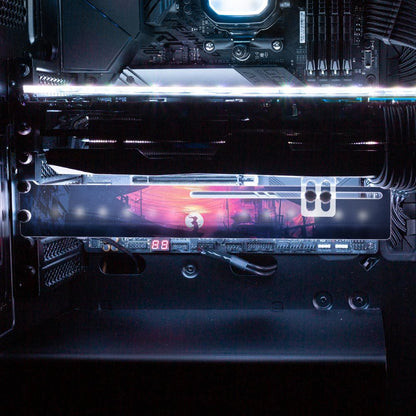 West of the Sun RGB GPU Support Bracket - Dan Giuz - V1Tech