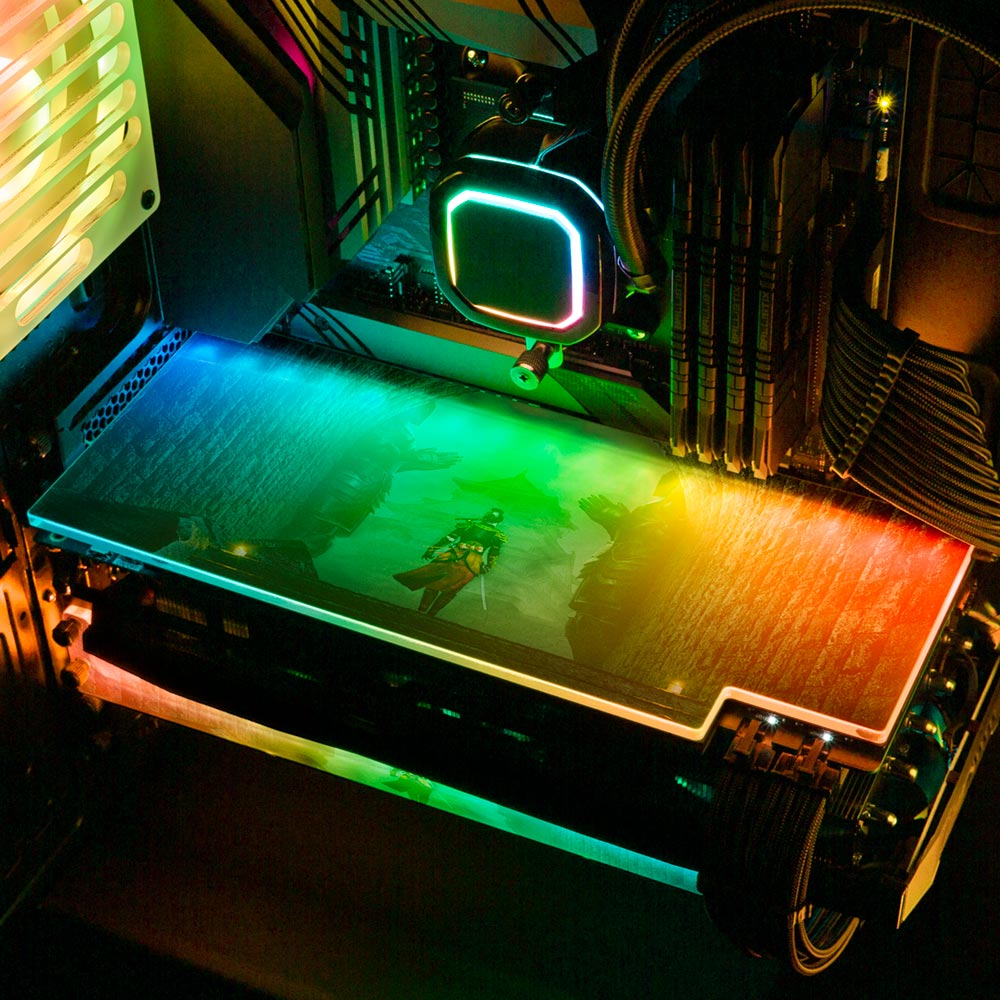 We've Been Surrounded RGB GPU Backplate - Itwasleo - V1Tech