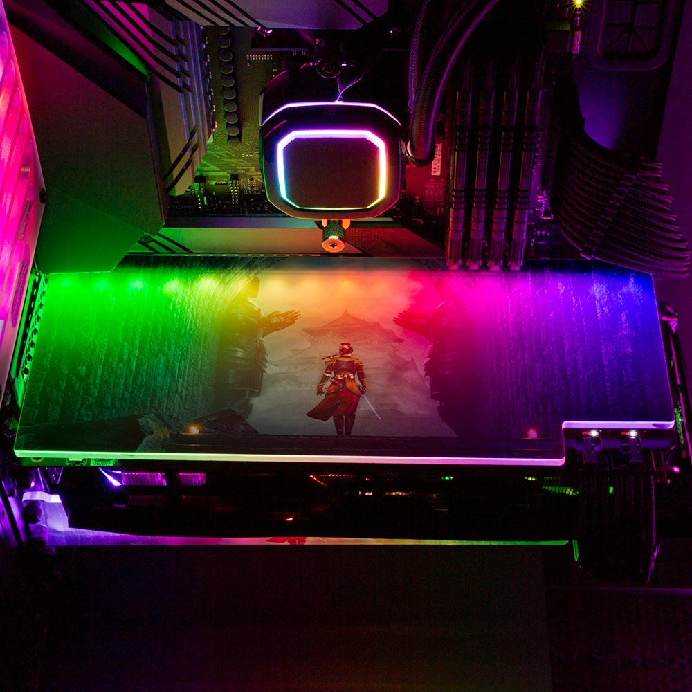 We've Been Surrounded RGB GPU Backplate - Itwasleo - V1Tech