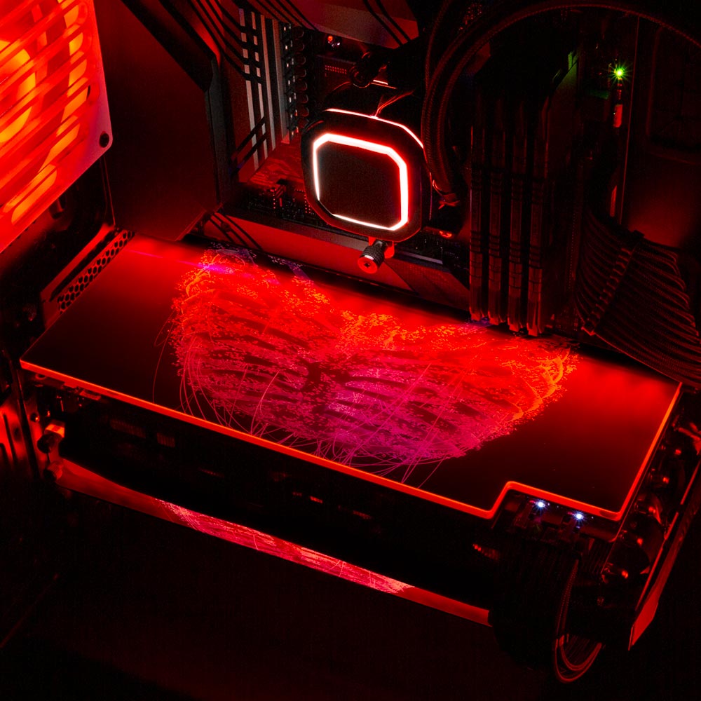 When I'm Gone RGB GPU Backplate - Itwasleo - V1Tech