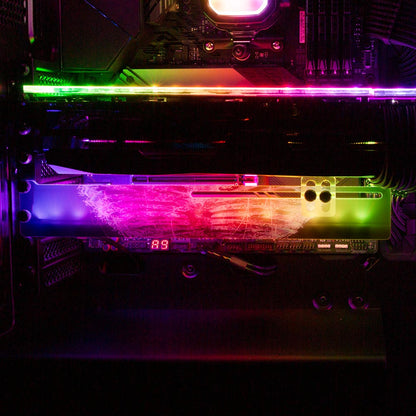 When I'm Gone RGB GPU Support Bracket - Itwasleo - V1Tech