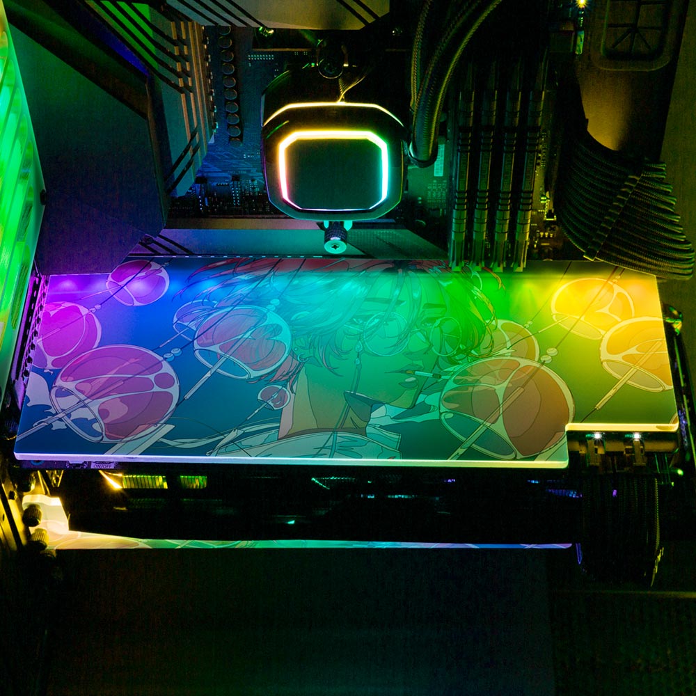 Wind Bells RGB GPU Backplate - Kuurakuu - V1Tech