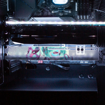 Witch Geisha RGB GPU Support Bracket - HeyMoonly - V1Tech